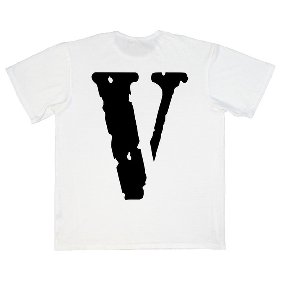 Vlone Friends Pin-Up Girl White T-Shirt - Picture 2 of 5